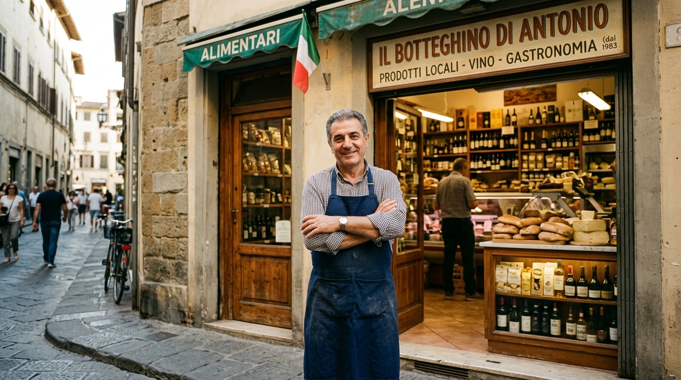 Retail store owner with legal background music streaming